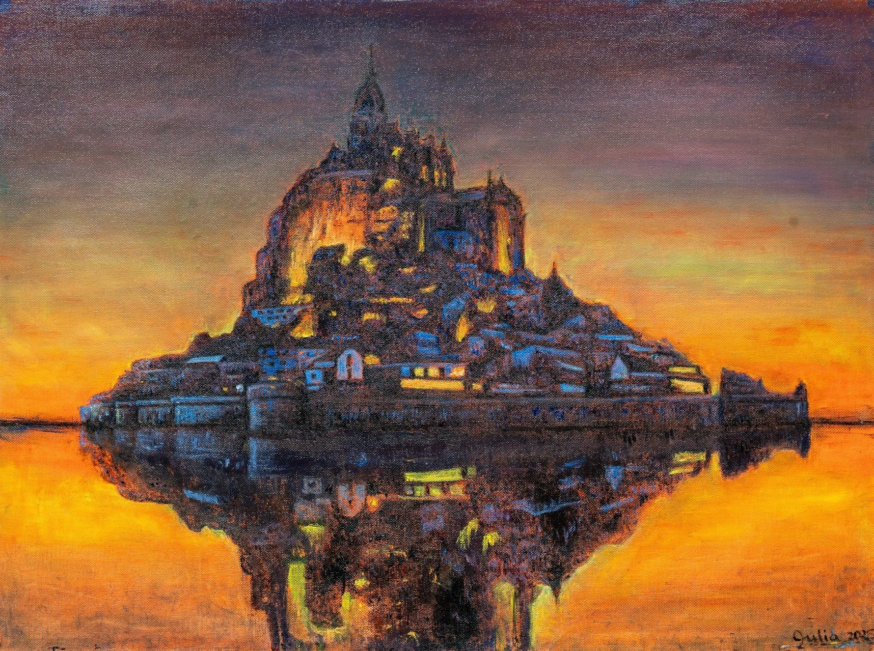 Sunset at St. Michel_Julia Heyd.jpg