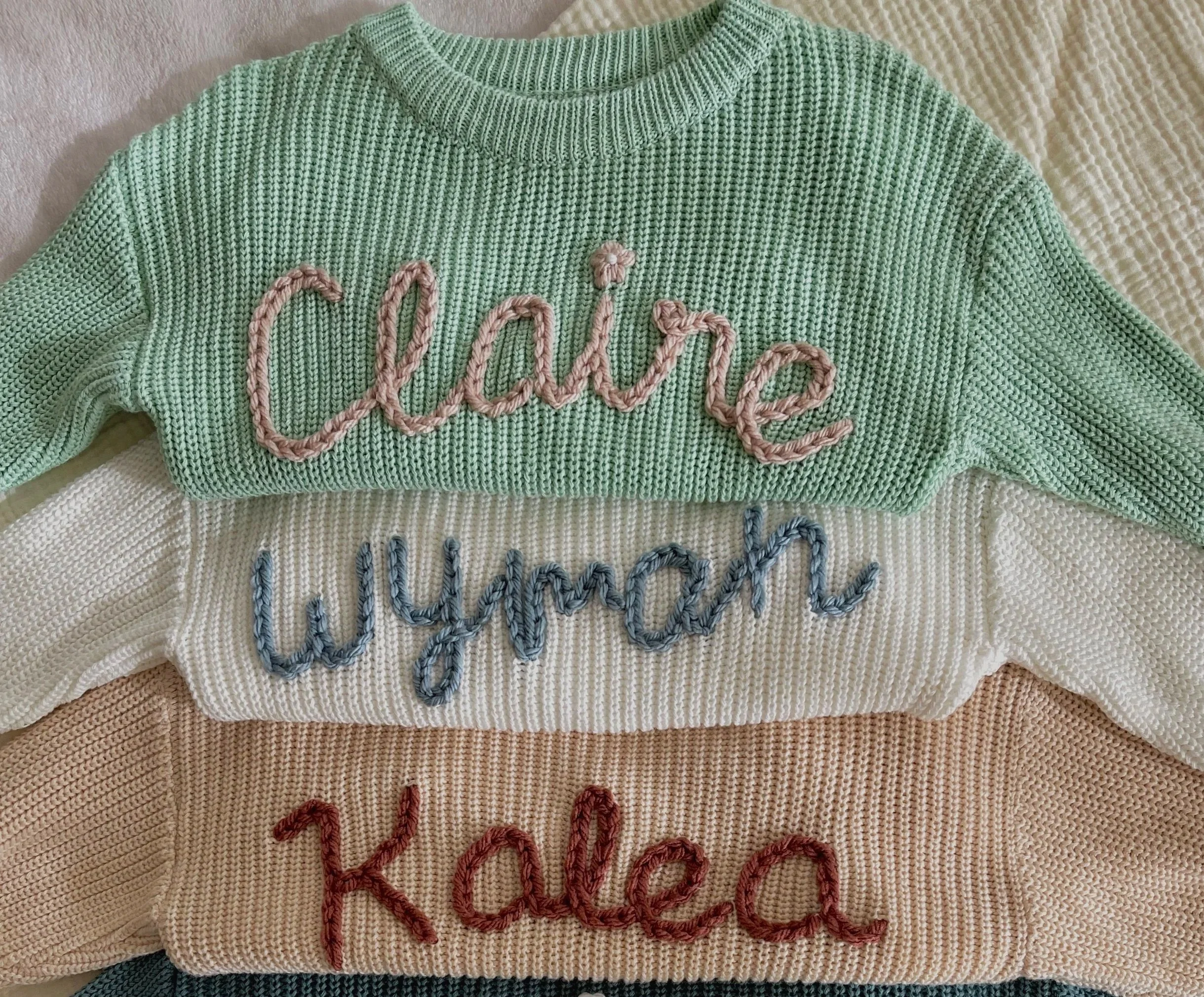 Personalized Name Sweater - 8+ Letters