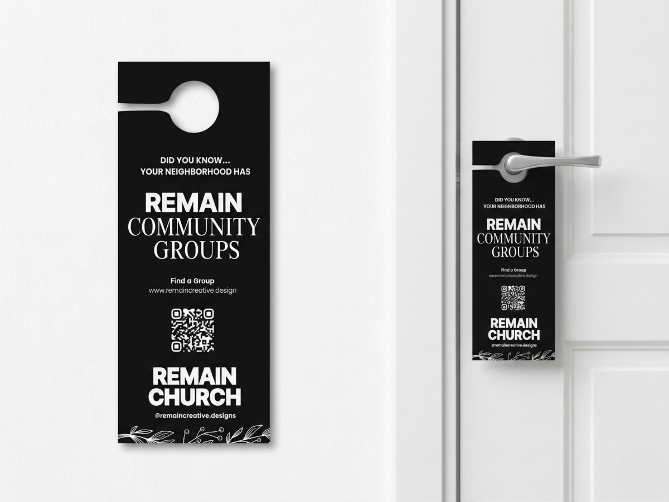 Door Hanger Design