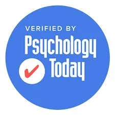 Verified badge from Psychology Today with a checkmark