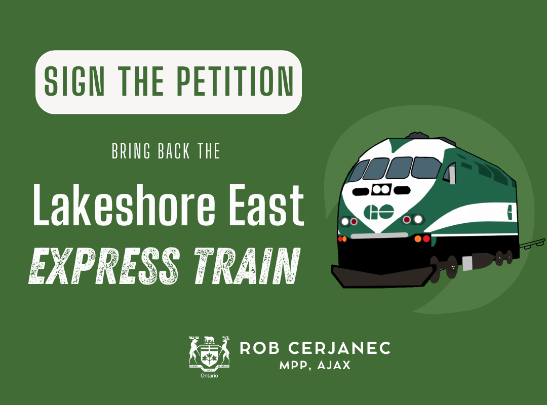 Bring back the lakeshore east express train