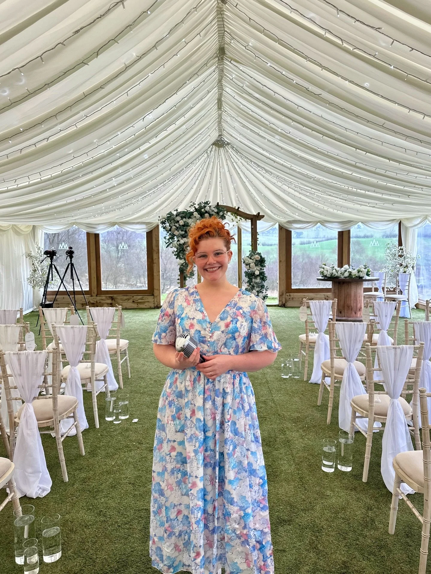 Today I&rsquo;m at the stunning Eden Leisure Village for the wedding of Sharon and Christopher. I&rsquo;m so excited to be singing for their ceremony and drinks reception. 

Ready for a wonderful day ahead! 🩵