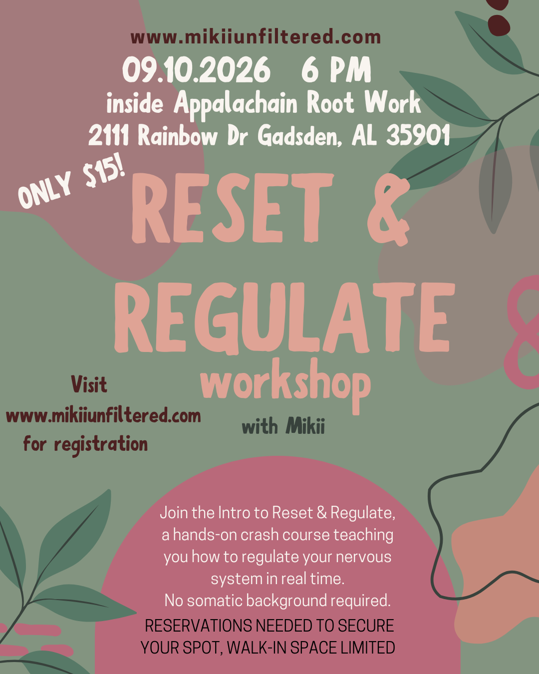 Reset & Regulate w/ Mikii