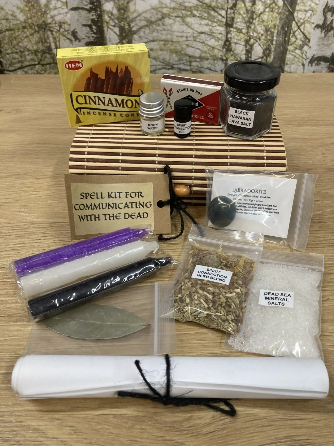 Spell Kit for communicating with the Dead
