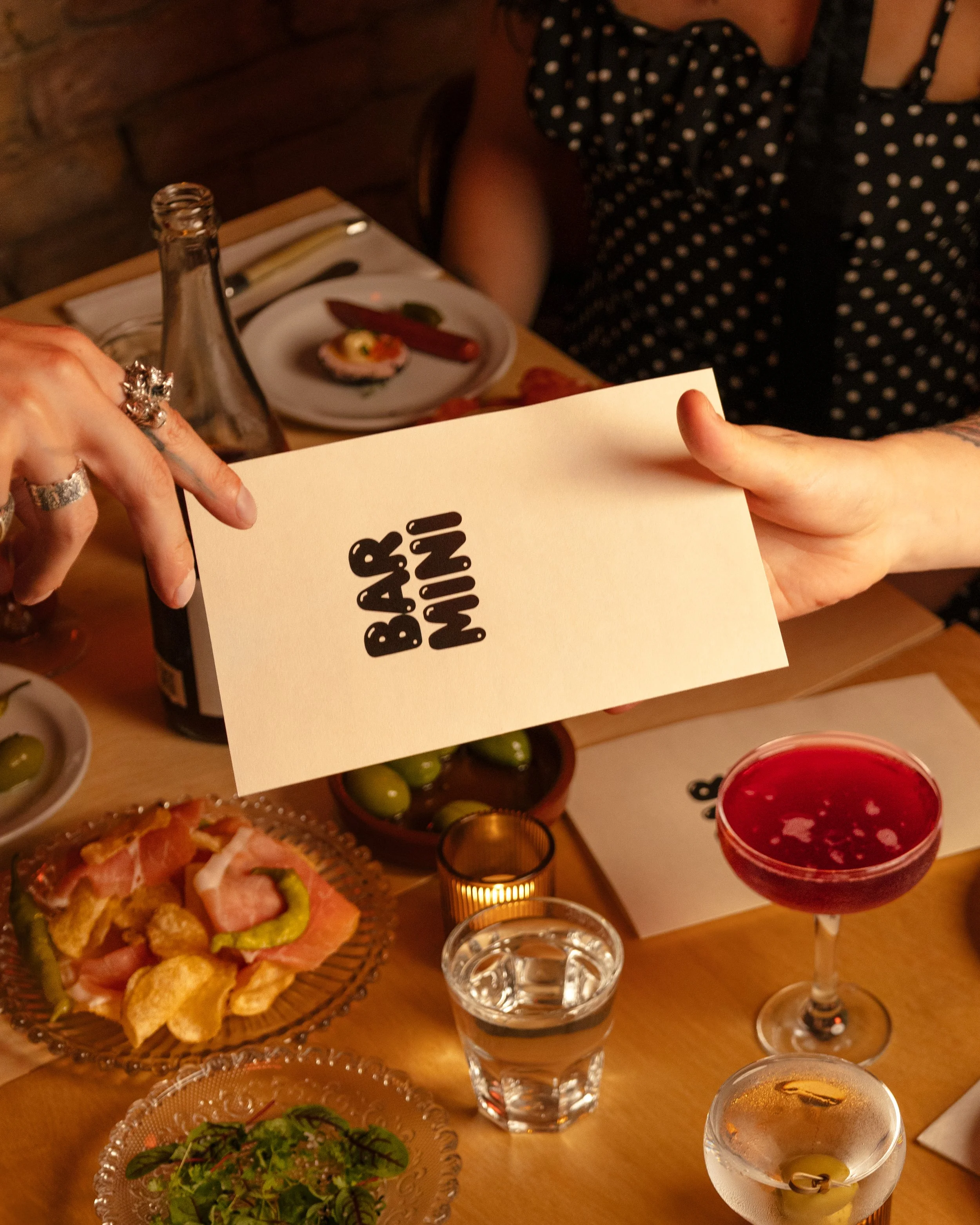 Interior of Bar Mini cocktail and snack bar in Leslieville Toronto