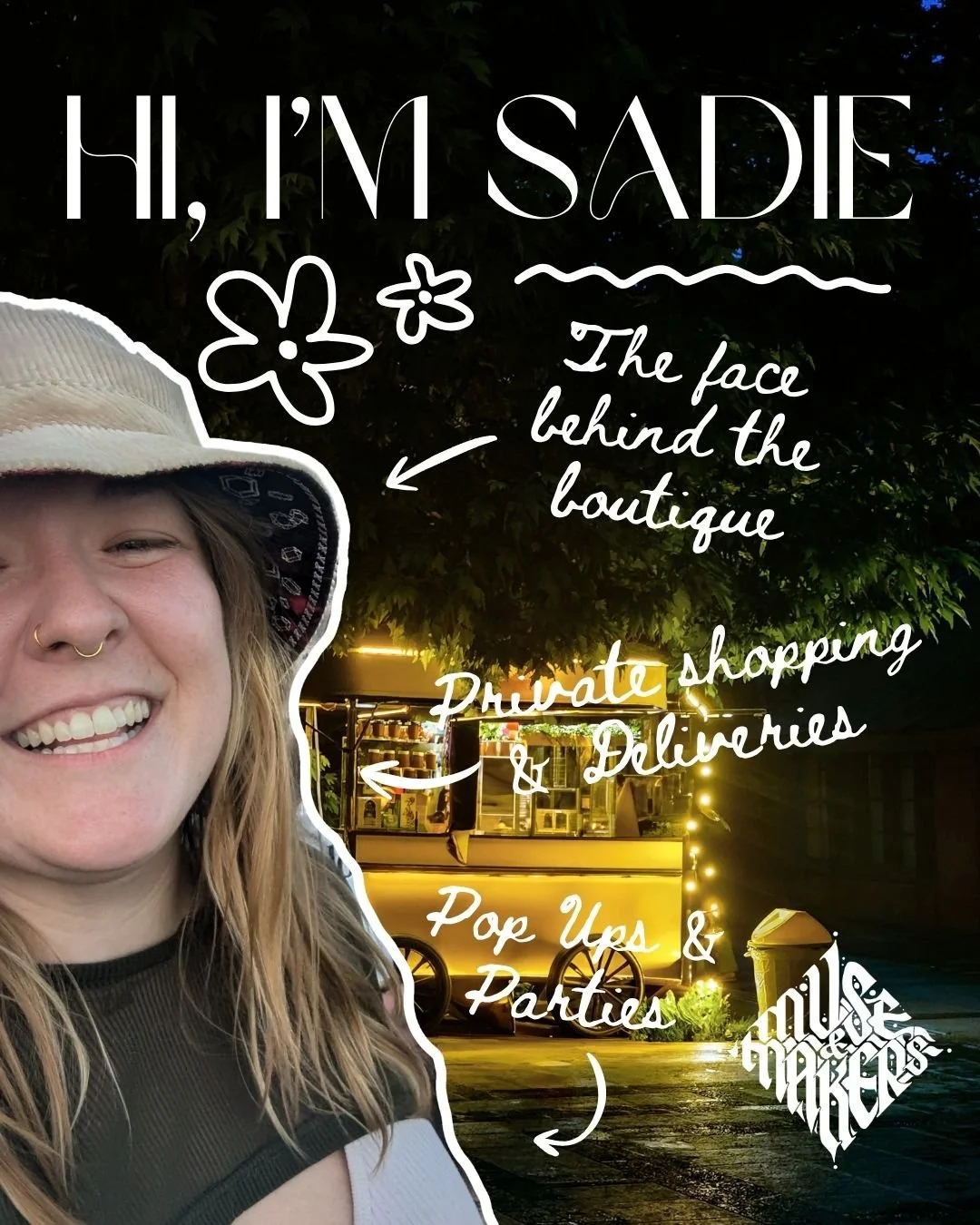 Im Sadie, Here's my face, this might be the first time seeing it, but it definitely won't be the last :) Follow along for fun tips and in the meantime explore the current collection at Museandmakers.com
see you sooooon 

#museandmakers #sexualwellnes
