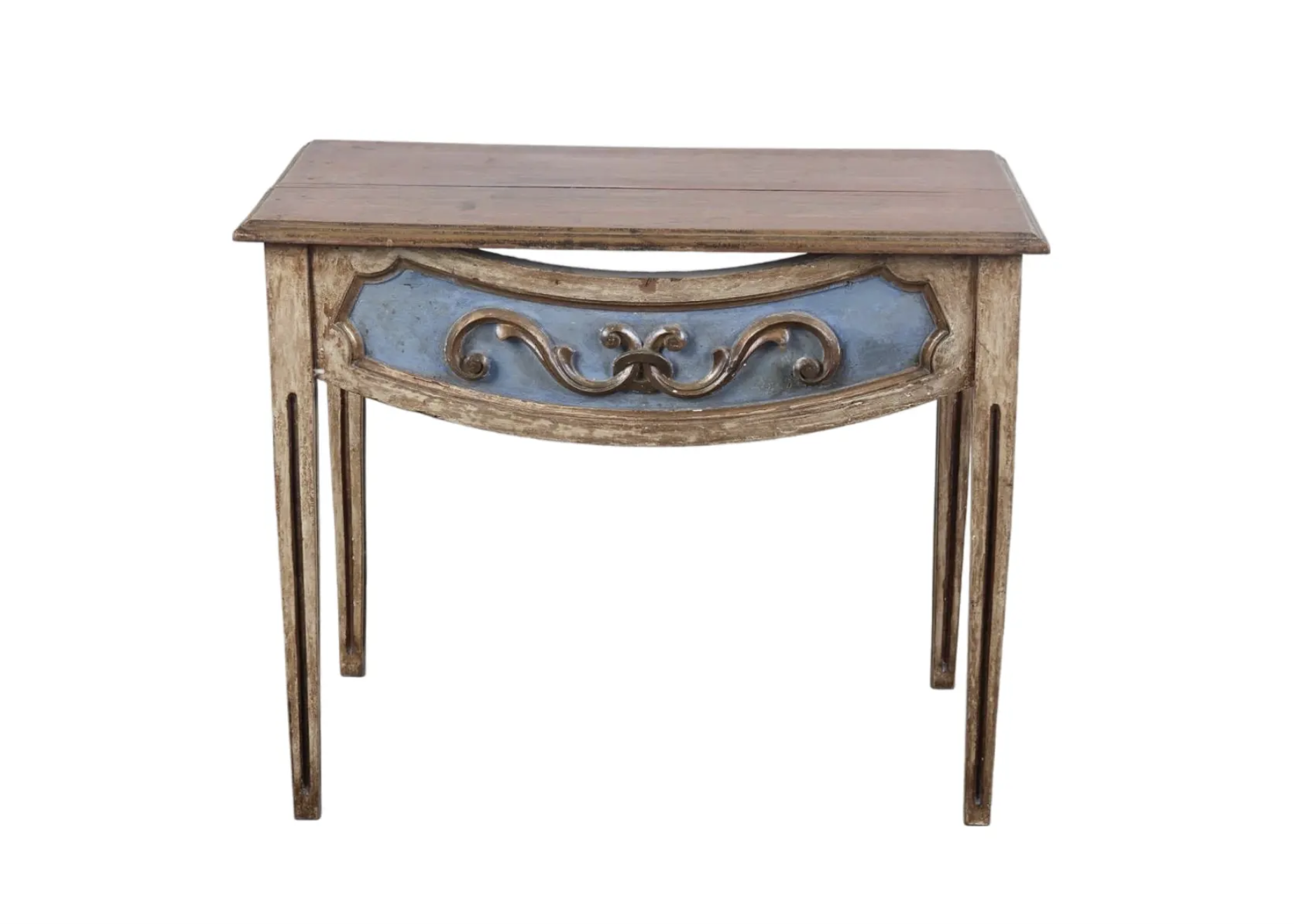 18th C Style Italian Neoclassical Painted Side Table