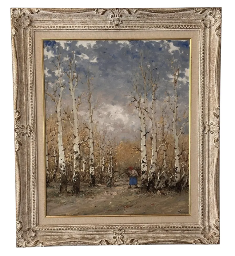 Jozsef Csillag Hungarian Landscape Oil Painting