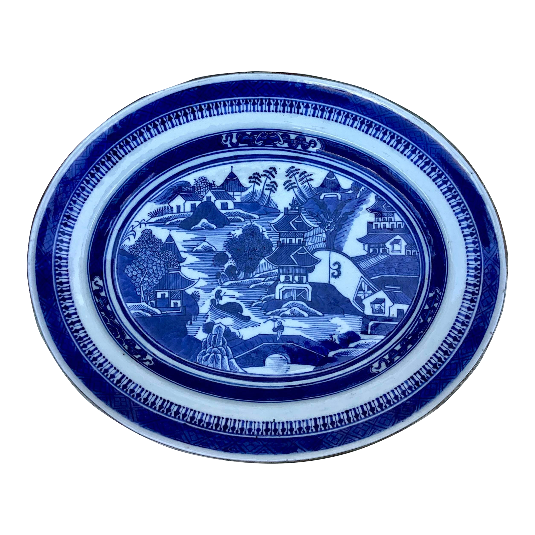 antique-chinese-export-pottery-blue-and-white-willow-platter-1306