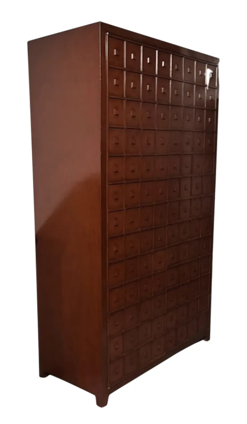 Nancy Corzine Modern Designer Thysson Armoire Wardrobe Linen Press Cabinet