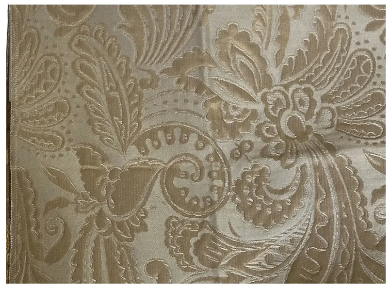 Modern Nancy Corzine Andrea Matelassé Fabric in Smoke - By the Yard