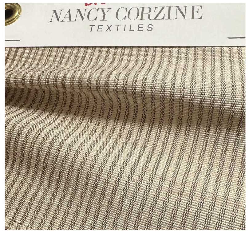 20 Yards Nancy Corzine Villa Stripe Silk Fabric