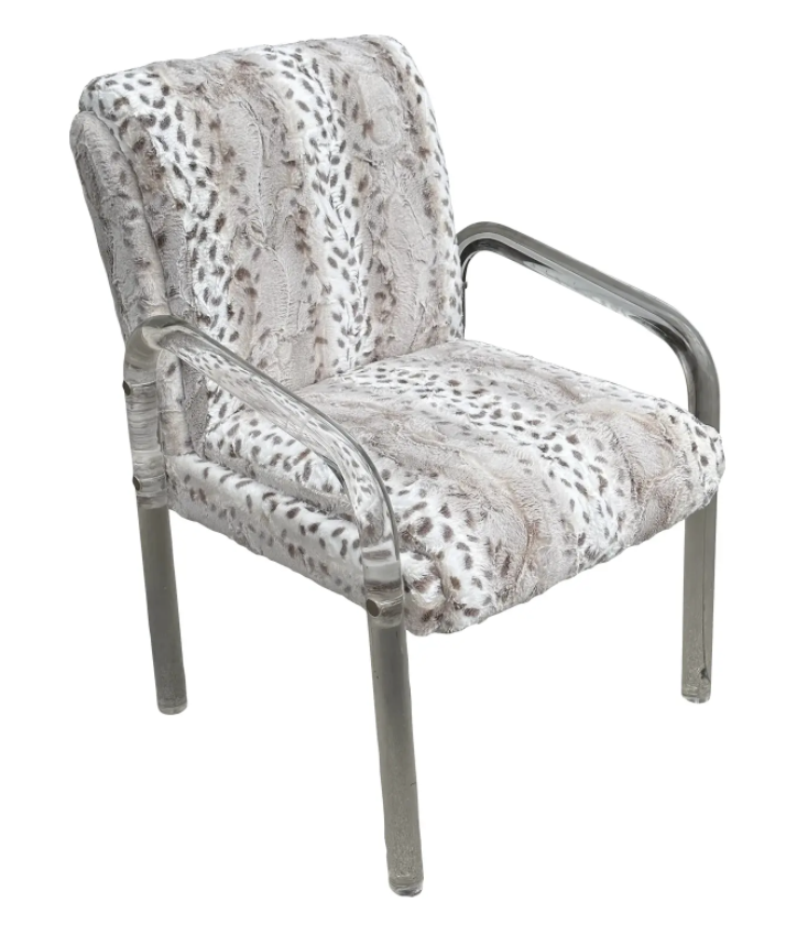 Mid Century Modern Leon Rosen for Pace Collection Lucite Dining Chair