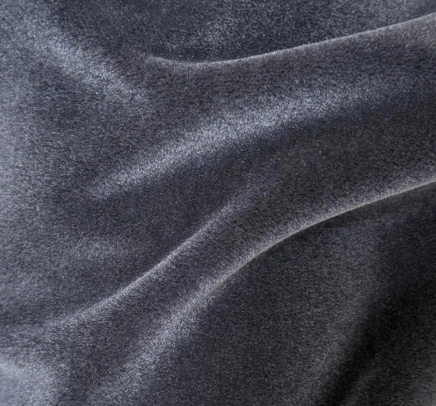 Brentanlo Empire Charcoal Mohair Mohair Fabric - By the Yard