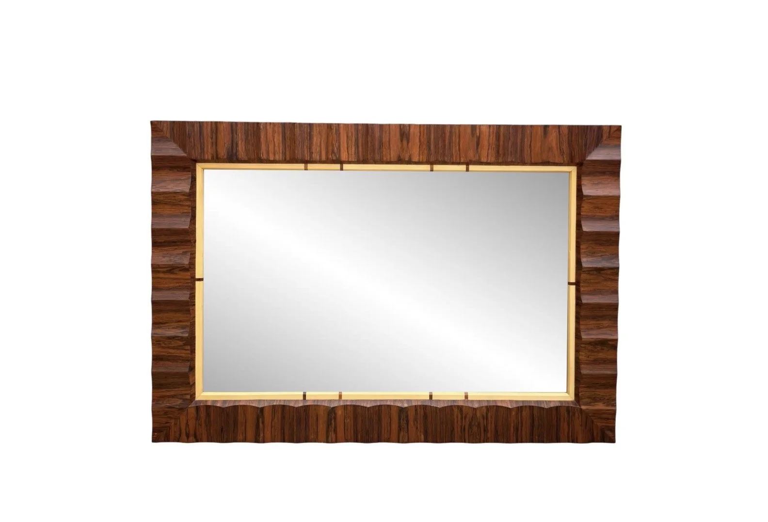 Nancy Corzine Art Deco Macassar Ebony Mirror