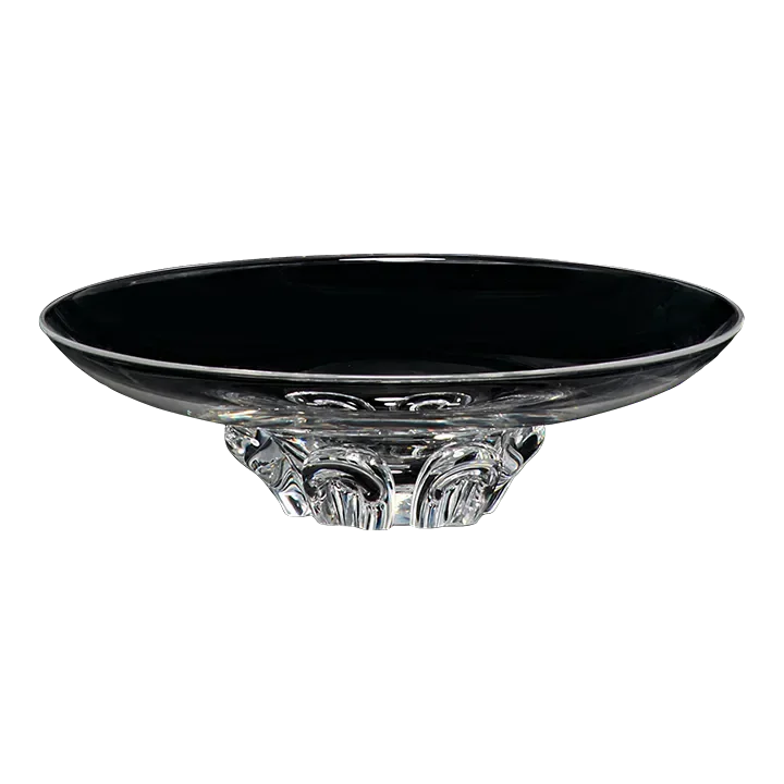 Vintage Signed Steuben Crystal Centerpiece Bowl