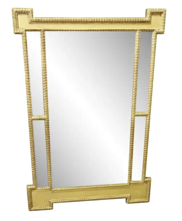 Regency Style Jerry Solomon Giltwood Neoclassical Mirror