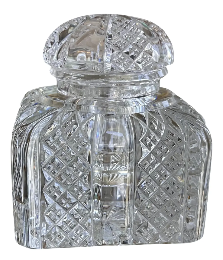 Limited Edition Baccarat French Crystal "Zola" Inkwell