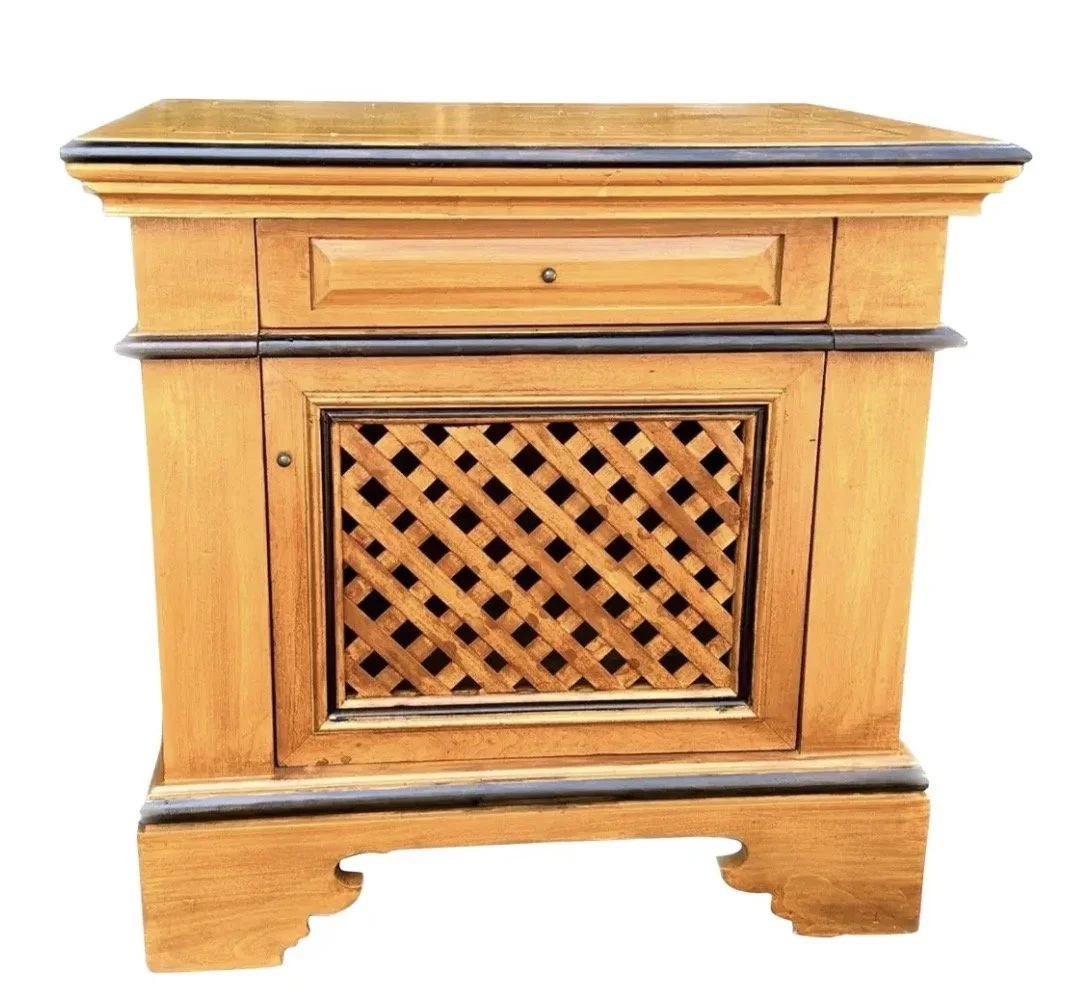 Minton-Spidell Biedermeier Style Night Stand Cabinet