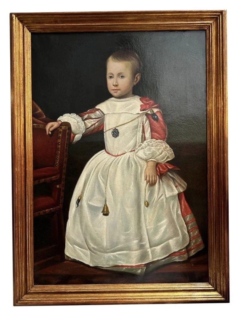 17th C Style Prince Prospero Portrait Oil Painting