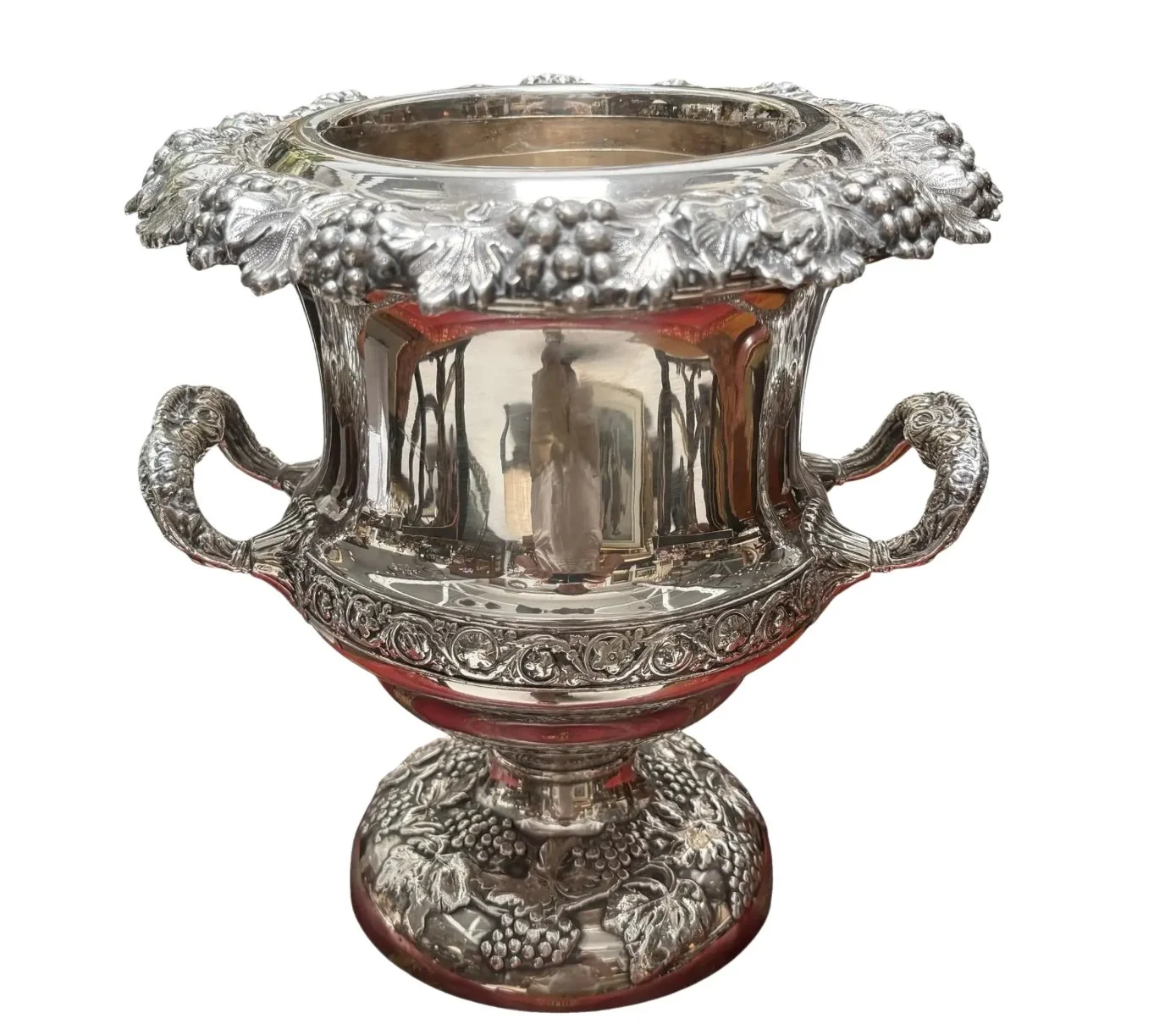 Antique Sheffield Plate Regency Period Campana Form Wine Cooler – Circa 1850