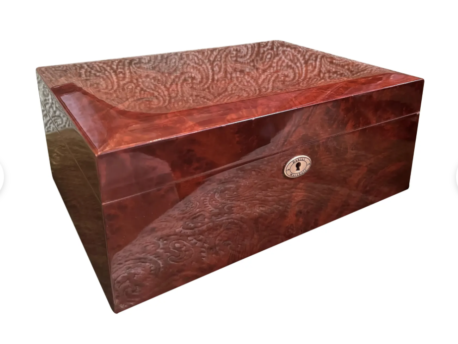 Daniel Marshal Limited Edition Burl Wood Humidor Box