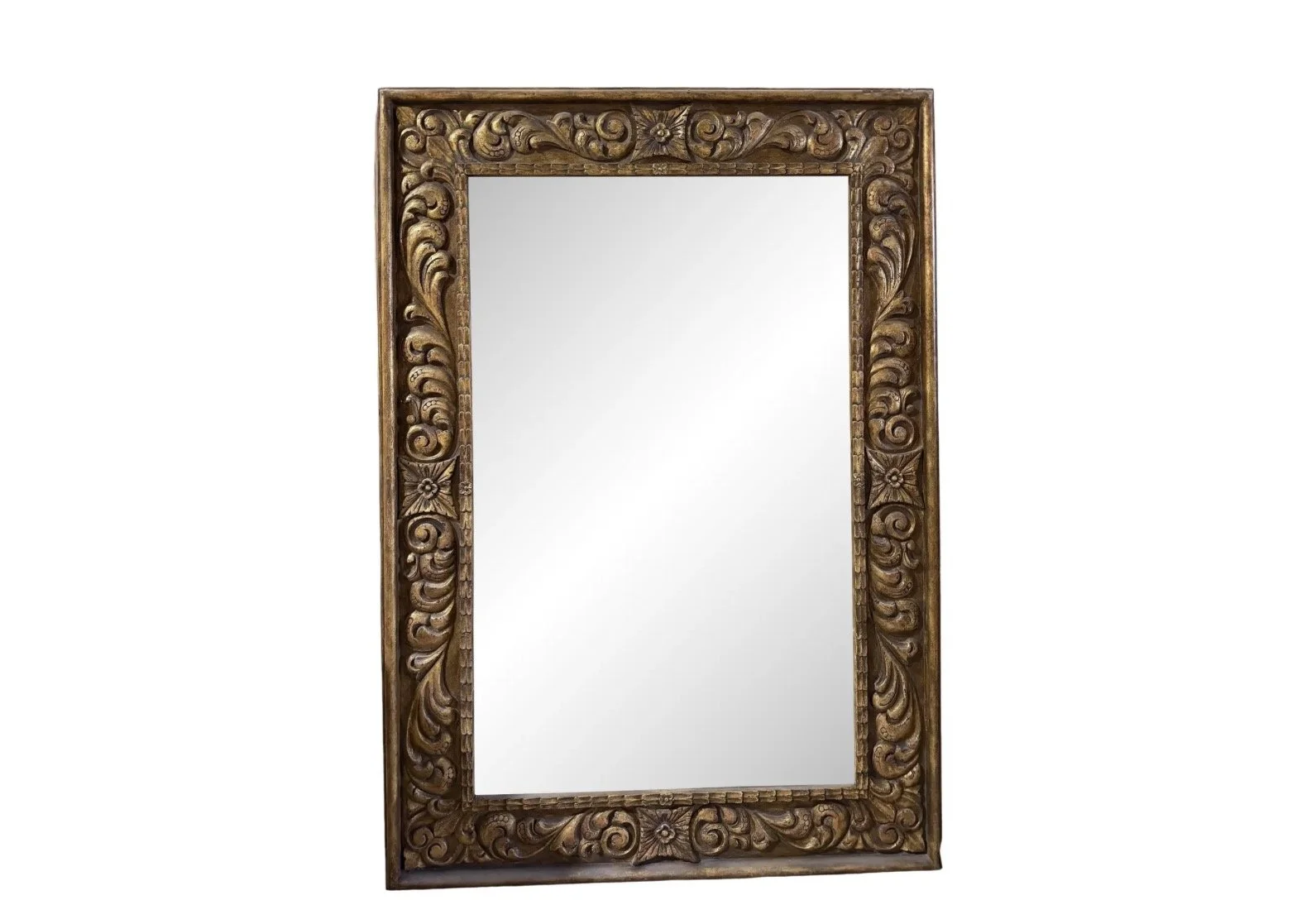 Michael Taylor 18th C Style Giltwood Acanthus Leaf Mirror