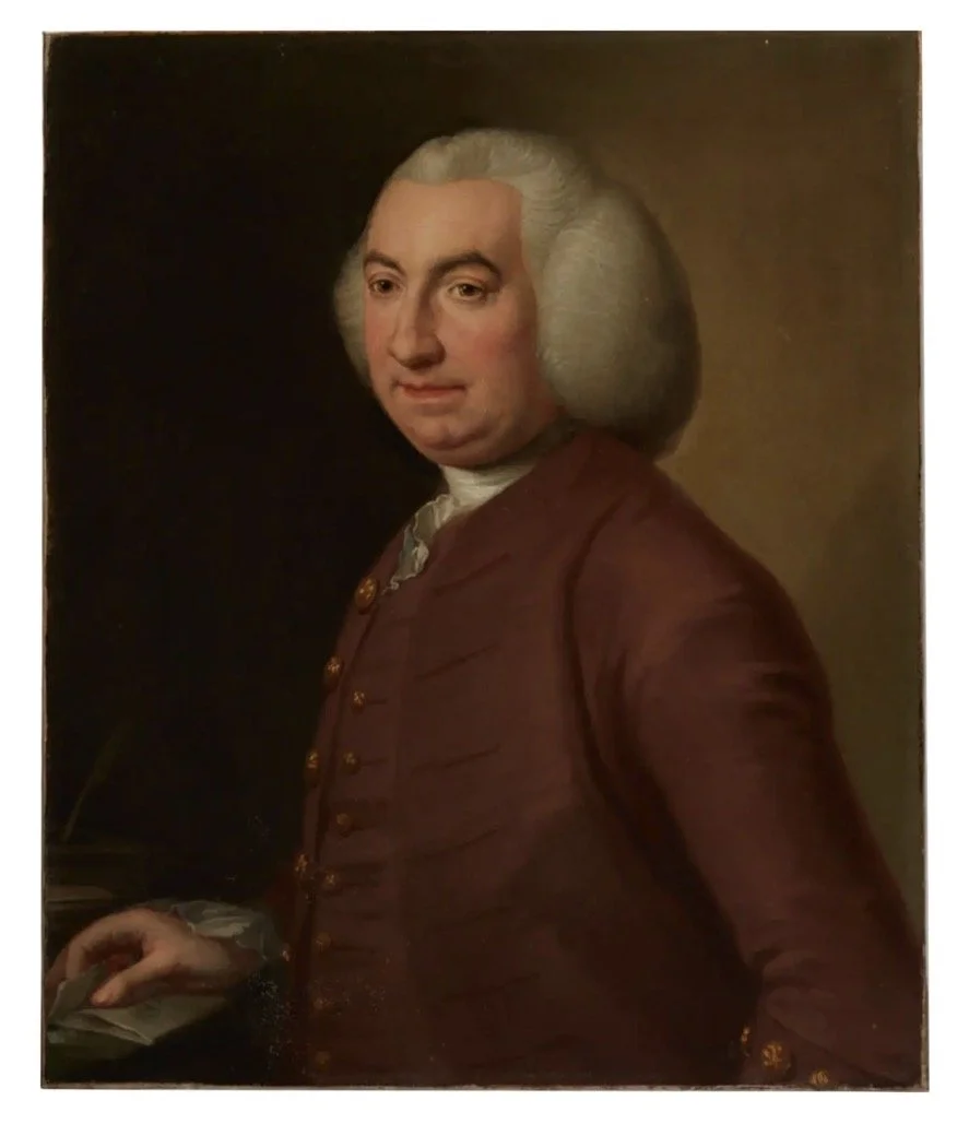 Antique 18c British School Portrait of an Aristocrat