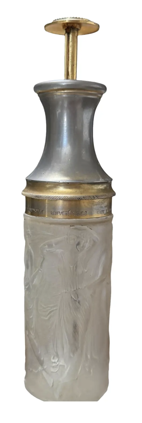 Antique Art Deco Rene R Lalique Perfumer Bottle W Nudes