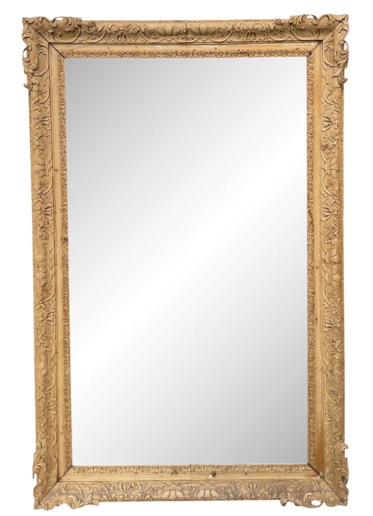Antique Gustavian Swedish Empire Mirror