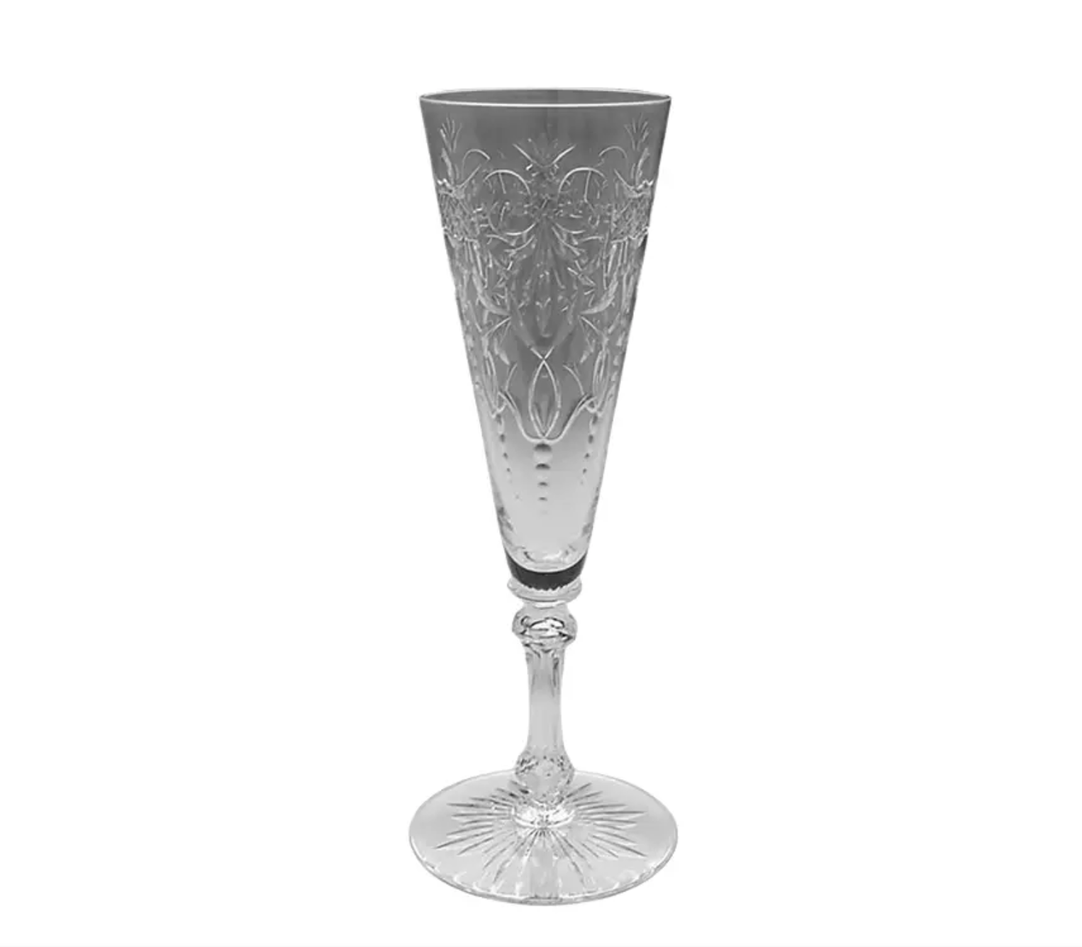 Baccarat Marennes French Crystal Champagne Flute - 1 of 2