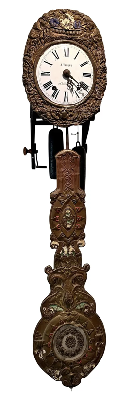 Antique J. Trique a Chateaubriant Pendulum Clock