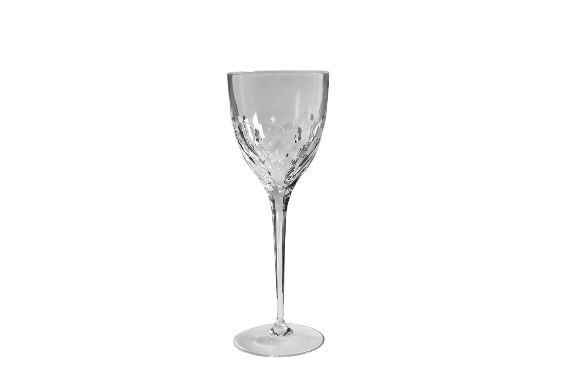 Huge William Yeoward Athena Crystal Wine Stem or Water Goblet
