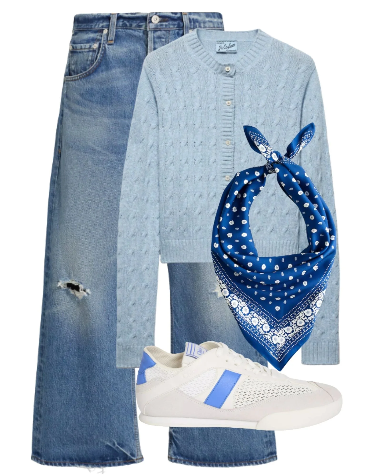 How To Style The Trending Bandana Scarf