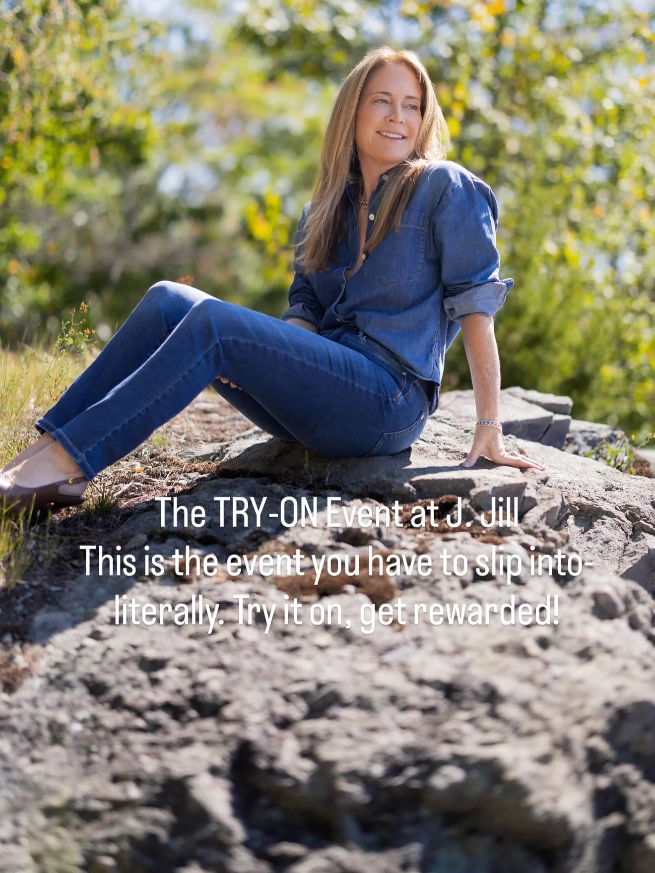 👖 #ad Try it on, love it, save it. The in-store J.Jill event you don&rsquo;t want to miss. 

Shop @jjillstyle between 9/4&ndash;9/9 and get $20 OFF all pants + $10 off for just for slipping them on (no purchase necessary!).

Comment JEANS and I&rsqu