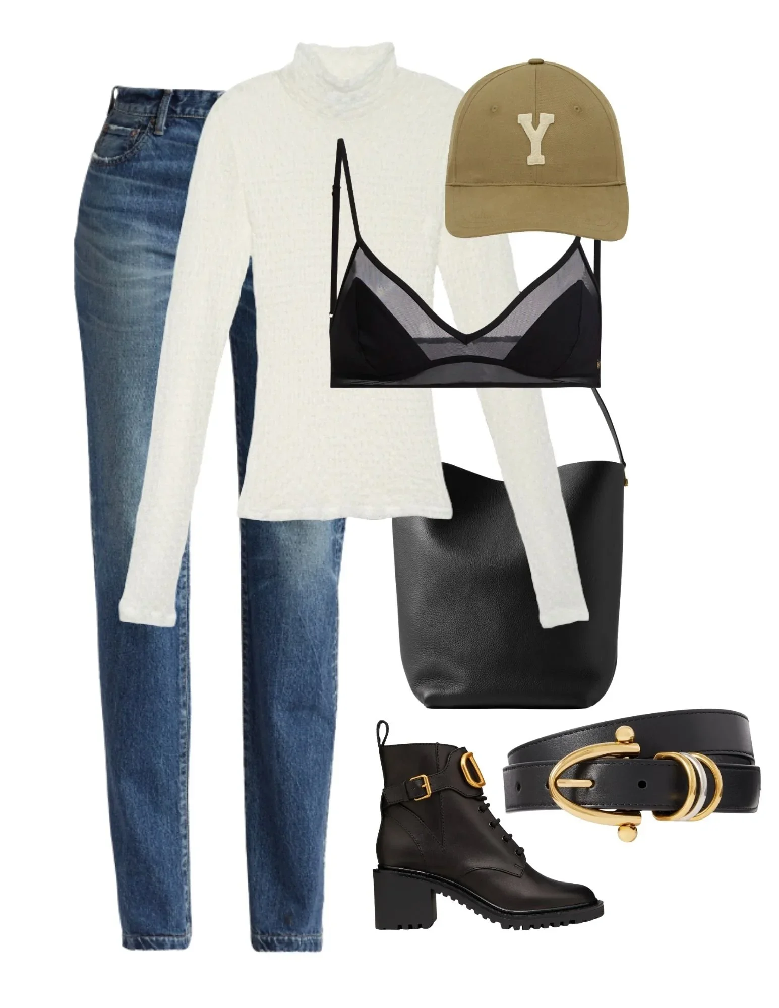 How to Style Sheer Turtlenecks