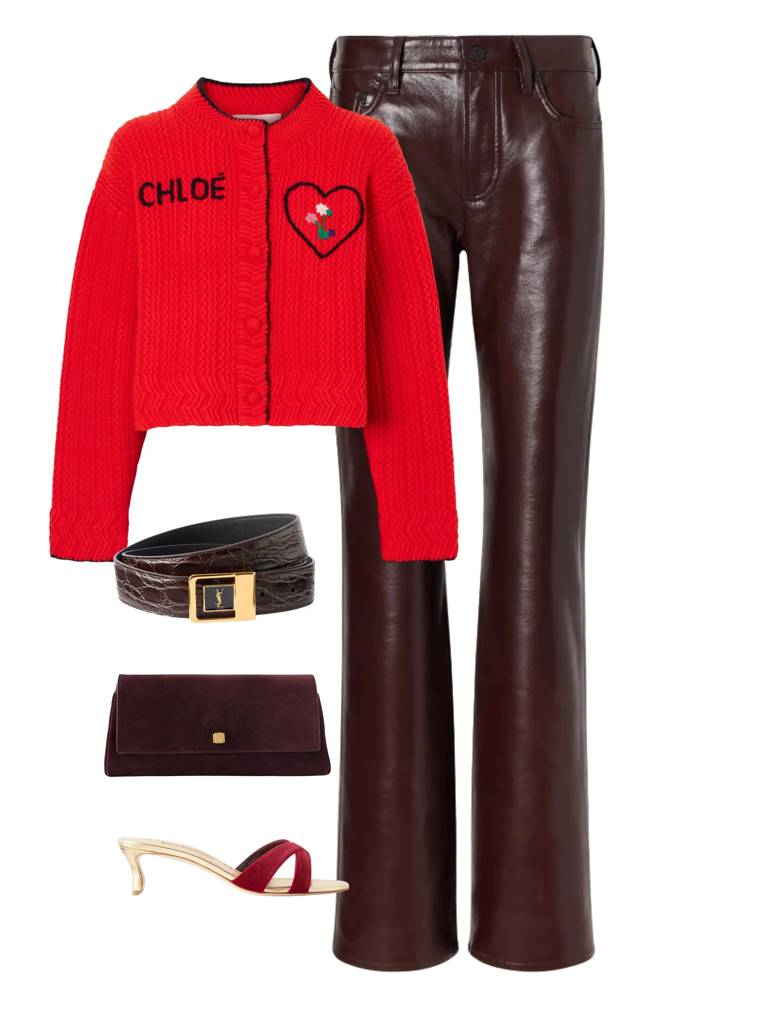 How to Style Burgundy