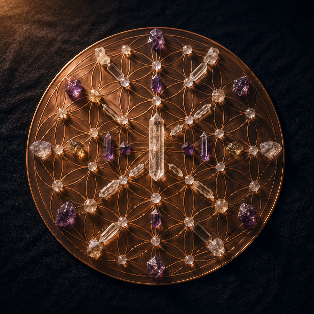 What Crystal Grids Actually Are — And How to Use Them With Intention