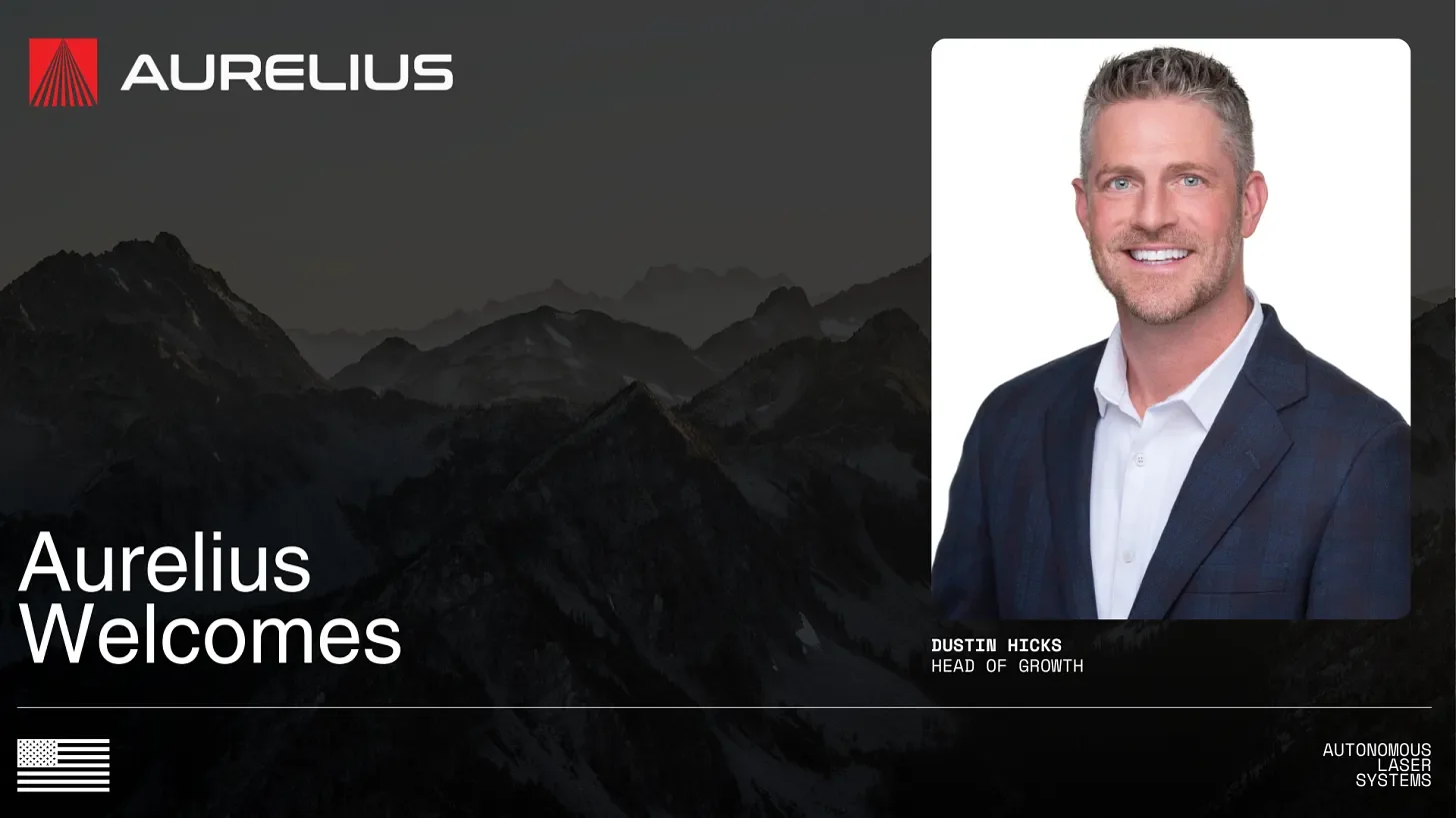 Aurelius Systems Names Industry Executive Dustin Hicks as Head of Growth
