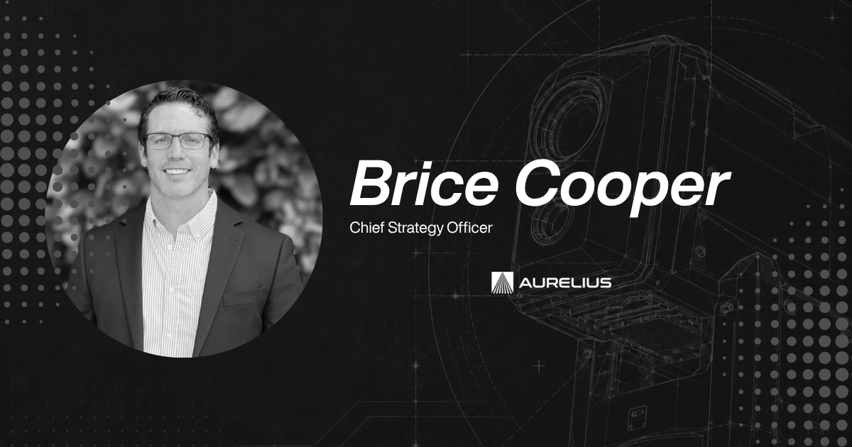 Aurelius Systems Announces Brice Cooper as Chief Strategy Officer