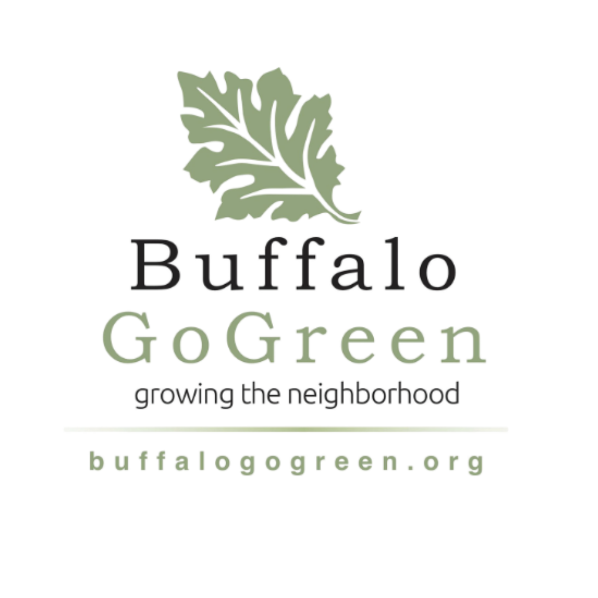 Logo for Buffalo Grows, a community organization focused on growing the neighborhood.