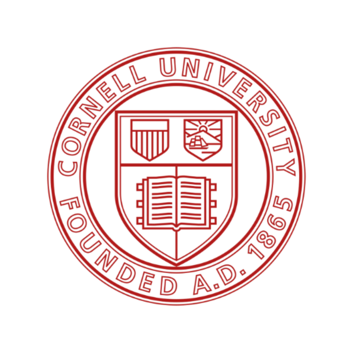 Red seal with the United States Department of Education's crest in the center and surrounding text reading "United States Department of Education."