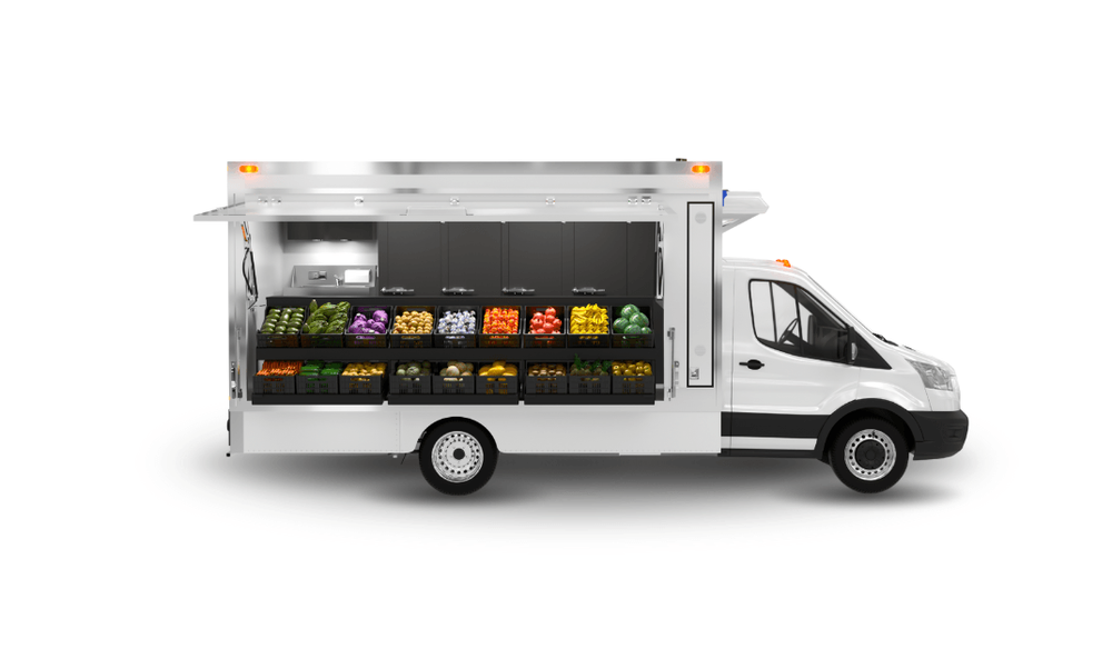 Country Mobile Farmer's Market Van Toy - 70134 Building Set With Mini Figures & Accessories