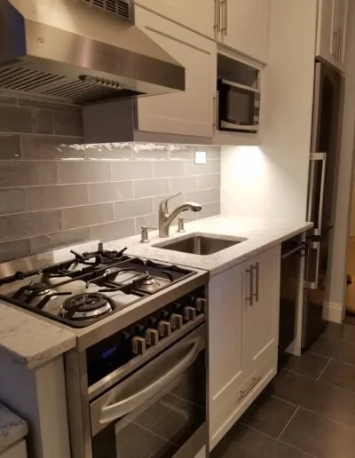 Modern Kitchen Remodel in New York, NY by NYC Remodeler — Project 1 project photo 2