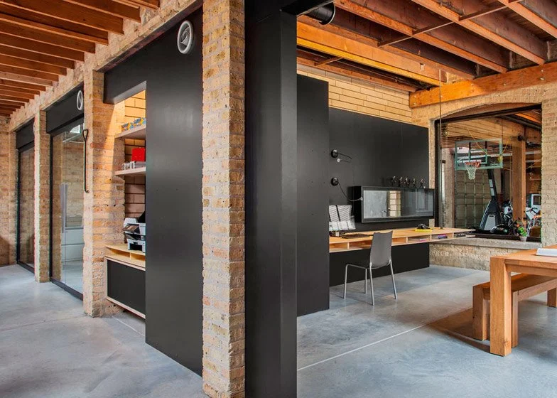 Completed office renovation with updated finishes in a NYC commercial space