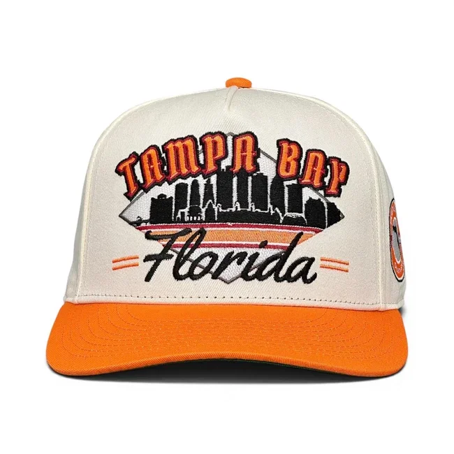 Tampa Bay Florida Creamsicle Snapback Hat