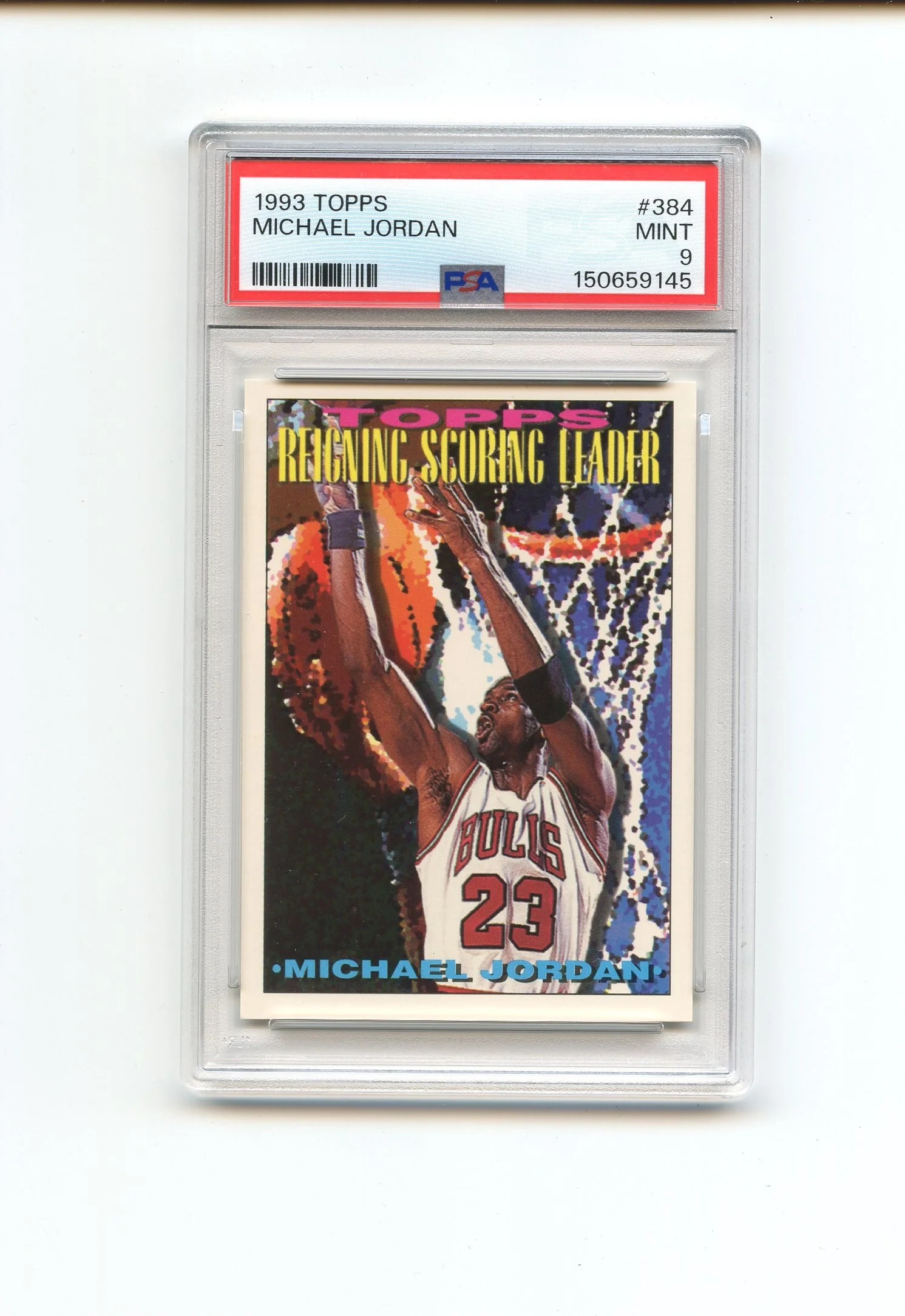 1993 TOPPS MICHAEL JORDAN PSA 9