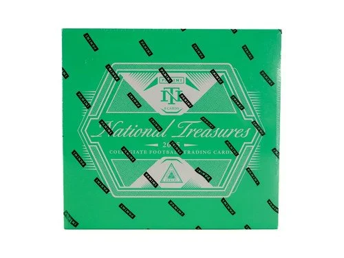 2025 NATIONAL TREASURES COLLEGIATE  FOOTBALL HOBBY BOX