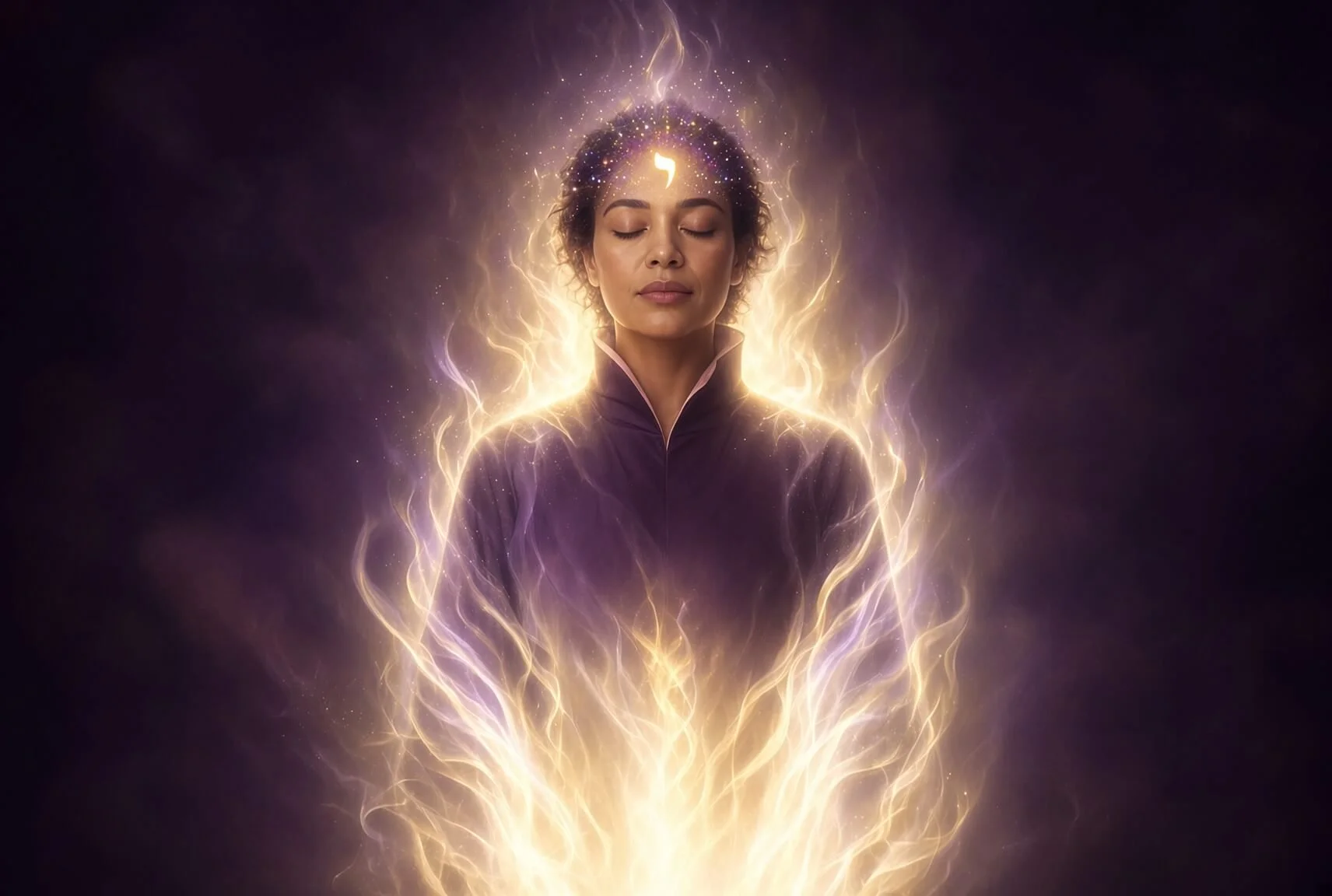 A Crystal Jewel of Light Marks the Forehead of Every Starseed