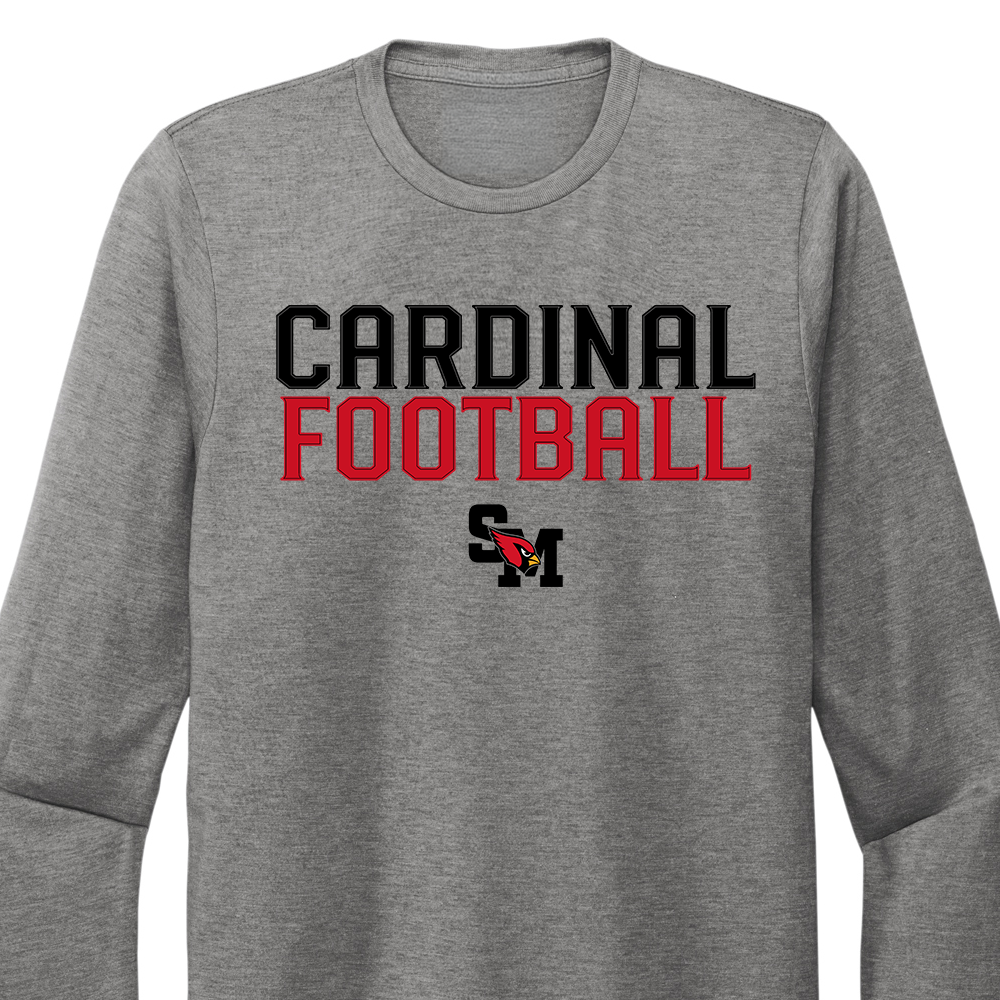 FB: Long Sleeve T-Shirt, Gray